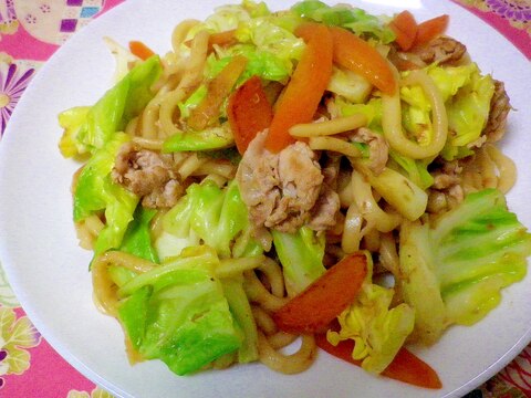 リメイク チャーシューのタレで焼うどん レシピ 作り方 By Kirin0218 楽天レシピ